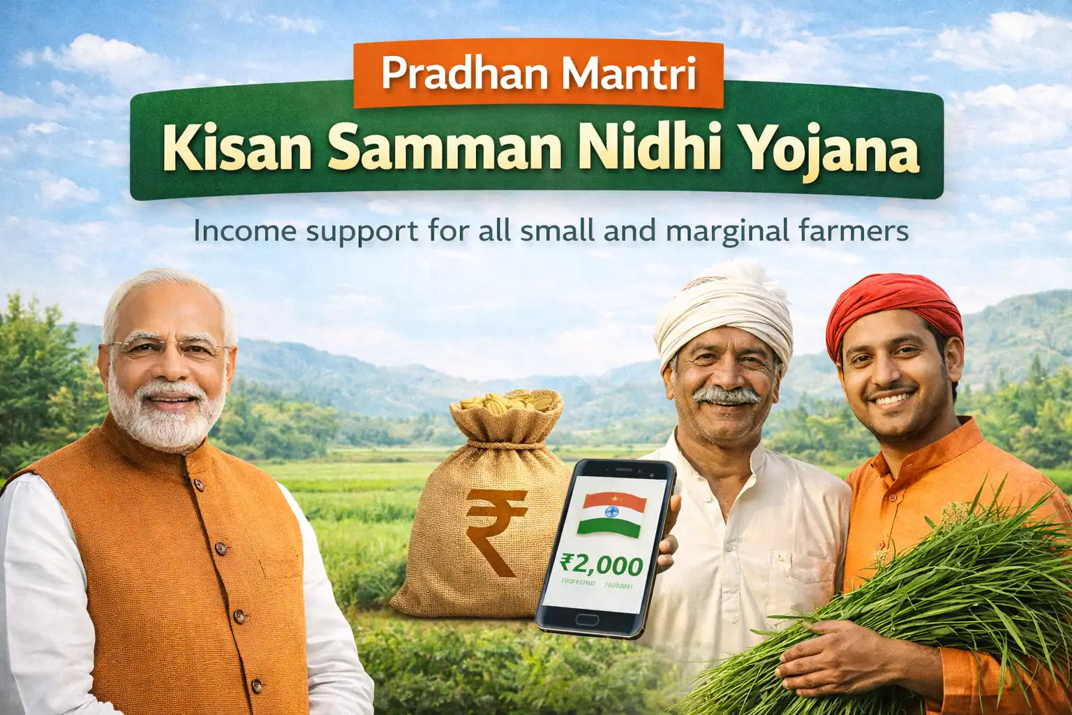 Pradhan mantri kisan samman nidhi yojna